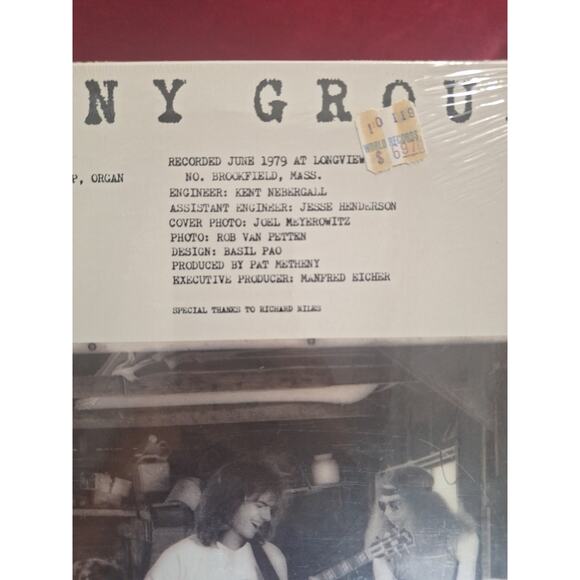 Pat Metheny Group – American Garage Vinyl LP ECM 1155 VG+/NM - Picture 6 of 7